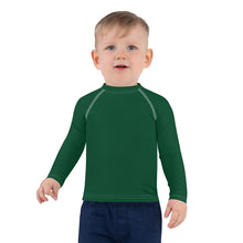 Dynamic Duo: Boys' Long Sleeve Solid Color Rash Guards - Sherwood Forest Boys Exclusive Kids Long Sleeve Rash Guard Solid Color