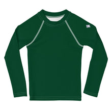 Dynamic Duo: Boys' Long Sleeve Solid Color Rash Guards - Sherwood Forest Boys Exclusive Kids Long Sleeve Rash Guard Solid Color