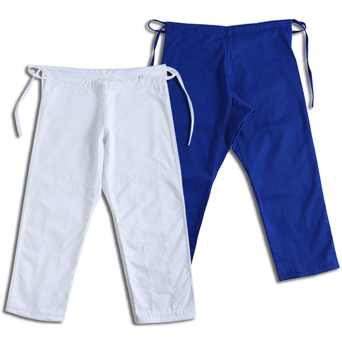 Premium Judo Drawstring Gi Pants Unisex - Tyra Fitness Bottoms Gi Judo Kids Mens Pants Unisex Women