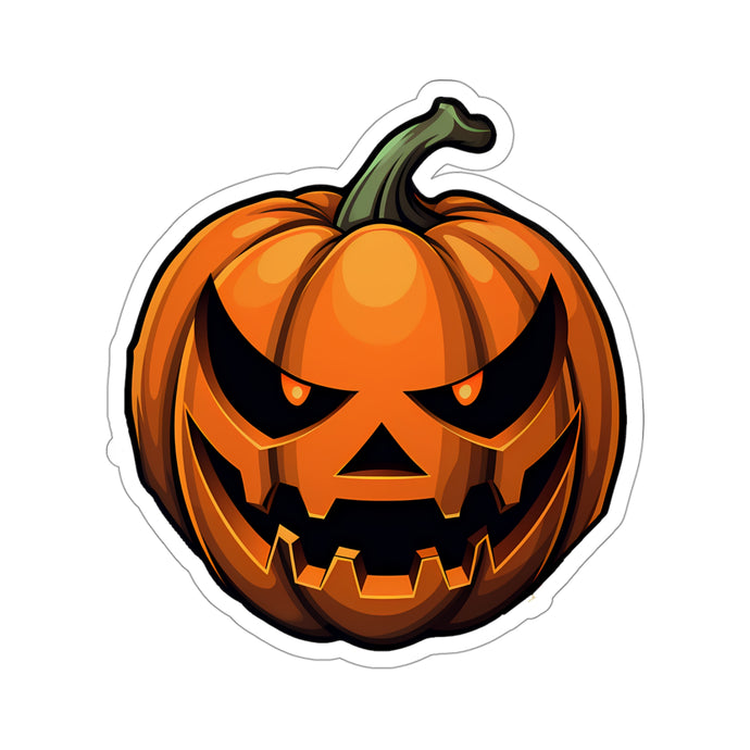 Pumpkin of Horror: Halloween Jack O Lantern Stickers for All Ages Decor Fall Bestsellers Halloween Halloween Decor Halloween Sticker Home & Living Jack O Lantern Kiss cut Magnets & Stickers Pumpkin Pumpkins Stickers