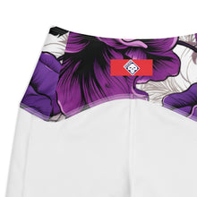Purple Petals Performance: Women's Running Leggings from Mile After Mile Exclusive Leggings Pockets Running Tights Womens