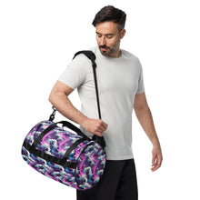 Purple Wave Gym Bag Bag Exclusive Great Wave Gym