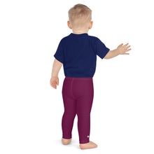 Ready, Set, Play: Boys' Solid Workout Leggings - Tyrian Purple Boys Exclusive Kids Leggings Solid Color
