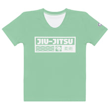 Short Sleeve Women's Rash Guard - Built for Judo and Martial Arts - Vista Blue