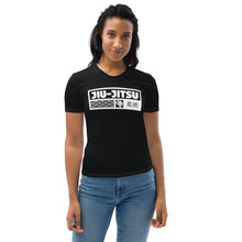 Short Sleeve Women's Rash Guard - Perfect Fit for Jiu-Jitsu Practice - Noir
