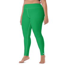 Sleek Silhouette: Women's Solid Color Yoga Pants Leggings - Jade Exclusive Leggings Solid Color Tights Womens