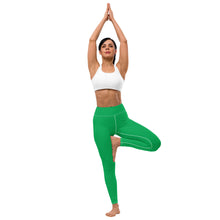 Sleek Silhouette: Women's Solid Color Yoga Pants Leggings - Jade Exclusive Leggings Solid Color Tights Womens