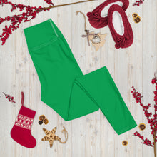 Sleek Silhouette: Women's Solid Color Yoga Pants Leggings - Jade Exclusive Leggings Solid Color Tights Womens