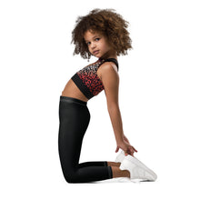 Solid Shades for Active Kids: Girls' Workout Leggings - Noir Exclusive Girls Kids Leggings Solid Color