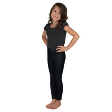 Solid Shades for Active Kids: Girls' Workout Leggings - Noir Exclusive Girls Kids Leggings Solid Color