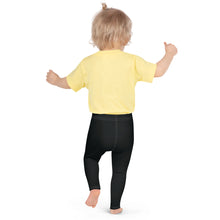 Solid Shades for Active Kids: Girls' Workout Leggings - Noir Exclusive Girls Kids Leggings Solid Color