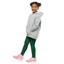 Solid Style: Girls' Active Leggings for Playful Days - Sherwood Forest Exclusive Girls Kids Leggings Solid Color