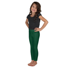 Solid Style: Girls' Active Leggings for Playful Days - Sherwood Forest Exclusive Girls Kids Leggings Solid Color