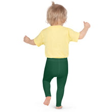 Solid Style: Girls' Active Leggings for Playful Days - Sherwood Forest Exclusive Girls Kids Leggings Solid Color