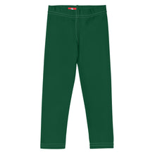 Solid Style: Girls' Active Leggings for Playful Days - Sherwood Forest Exclusive Girls Kids Leggings Solid Color