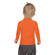 Splash-Ready Style: Solid Color Rash Guards for Young Girls - Flamingo Exclusive Girls Kids Long Sleeve Rash Guard Solid Color Swimwear