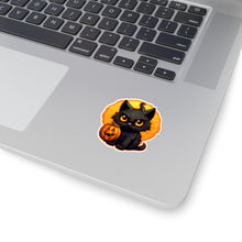 Spooky Black Cat and Pumpkin Halloween Stickers Black Cat Cat Cat Pumpkin Cats Fall Bestsellers Halloween Halloween Decor Halloween Sticker Halloween Stickers Home & Living Kiss cut Magnets & Stickers Pumpkin Pumpkins Stickers