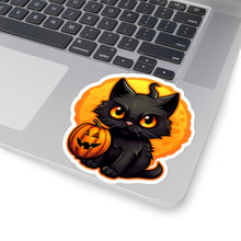 Spooky Black Cat and Pumpkin Halloween Stickers Black Cat Cat Cat Pumpkin Cats Fall Bestsellers Halloween Halloween Decor Halloween Sticker Halloween Stickers Home & Living Kiss cut Magnets & Stickers Pumpkin Pumpkins Stickers
