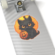 Spooky Black Cat and Pumpkin Halloween Stickers Black Cat Cat Cat Pumpkin Cats Fall Bestsellers Halloween Halloween Decor Halloween Sticker Halloween Stickers Home & Living Kiss cut Magnets & Stickers Pumpkin Pumpkins Stickers