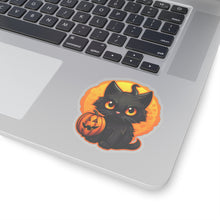 Spooky Black Cat and Pumpkin Halloween Stickers Black Cat Cat Cat Pumpkin Cats Fall Bestsellers Halloween Halloween Decor Halloween Sticker Halloween Stickers Home & Living Kiss cut Magnets & Stickers Pumpkin Pumpkins Stickers