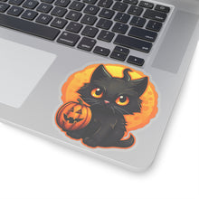 Spooky Black Cat and Pumpkin Halloween Stickers Black Cat Cat Cat Pumpkin Cats Fall Bestsellers Halloween Halloween Decor Halloween Sticker Halloween Stickers Home & Living Kiss cut Magnets & Stickers Pumpkin Pumpkins Stickers