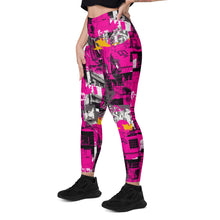 Streetwise Strides: Women's Running Leggings with Pockets - Urban Decay 002 Exclusive Leggings Pockets Running Tights Womens