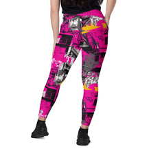 Streetwise Strides: Women's Running Leggings with Pockets - Urban Decay 002 Exclusive Leggings Pockets Running Tights Womens