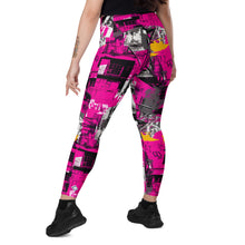 Streetwise Strides: Women's Running Leggings with Pockets - Urban Decay 002 Exclusive Leggings Pockets Running Tights Womens