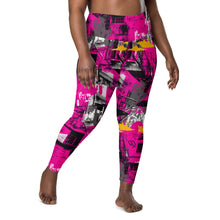 Streetwise Strides: Women's Running Leggings with Pockets - Urban Decay 002 Exclusive Leggings Pockets Running Tights Womens