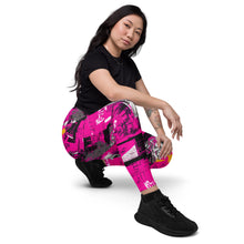 Streetwise Strides: Women's Running Leggings with Pockets - Urban Decay 002 Exclusive Leggings Pockets Running Tights Womens