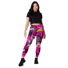 Streetwise Strides: Women's Running Leggings with Pockets - Urban Decay 002 Exclusive Leggings Pockets Running Tights Womens