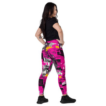 Streetwise Strides: Women's Running Leggings with Pockets - Urban Decay 002 Exclusive Leggings Pockets Running Tights Womens