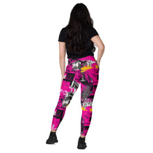Streetwise Strides: Women's Running Leggings with Pockets - Urban Decay 002 Exclusive Leggings Pockets Running Tights Womens
