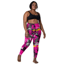 Streetwise Strides: Women's Running Leggings with Pockets - Urban Decay 002 Exclusive Leggings Pockets Running Tights Womens