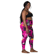 Streetwise Strides: Women's Running Leggings with Pockets - Urban Decay 002 Exclusive Leggings Pockets Running Tights Womens