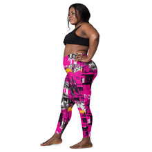 Streetwise Strides: Women's Running Leggings with Pockets - Urban Decay 002 Exclusive Leggings Pockets Running Tights Womens