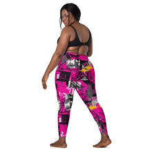 Streetwise Strides: Women's Running Leggings with Pockets - Urban Decay 002 Exclusive Leggings Pockets Running Tights Womens