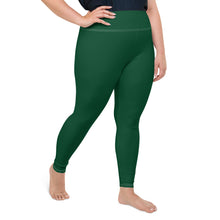 Stretch in Style: Plus Size Workout Leggings for Her - Sherwood Forest Exclusive Leggings Plus Size Solid Color Tights Womens