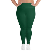 Stretch in Style: Plus Size Workout Leggings for Her - Sherwood Forest Exclusive Leggings Plus Size Solid Color Tights Womens