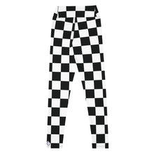 Stylish Strides: Checkered Women's Yoga Pants Leggings Athleisure Checkered Exclusive Leggings Running Tights Womens