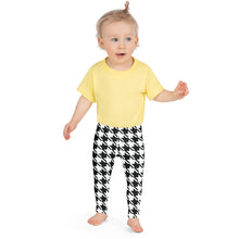Stylish Support: Girl's Houndstooth Yoga Pants for Athletic Workouts Exclusive Girls Houndstooth Kids Leggings