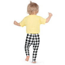 Stylish Support: Girl's Houndstooth Yoga Pants for Athletic Workouts Exclusive Girls Houndstooth Kids Leggings