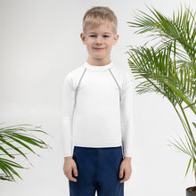 Sunrise Surfer: Solid Color Rash Guards for Little Boys - Snow Boys Exclusive Kids Long Sleeve Rash Guard Solid Color