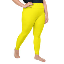Sweat in Style: Plus Size Solid Yoga Pants for Women - Golden Sun Exclusive Leggings Plus Size Solid Color Tights Womens
