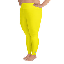 Sweat in Style: Plus Size Solid Yoga Pants for Women - Golden Sun Exclusive Leggings Plus Size Solid Color Tights Womens