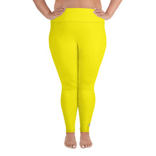 Sweat in Style: Plus Size Solid Yoga Pants for Women - Golden Sun Exclusive Leggings Plus Size Solid Color Tights Womens