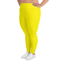 Sweat in Style: Plus Size Solid Yoga Pants for Women - Golden Sun Exclusive Leggings Plus Size Solid Color Tights Womens