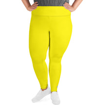 Sweat in Style: Plus Size Solid Yoga Pants for Women - Golden Sun Exclusive Leggings Plus Size Solid Color Tights Womens