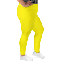 Sweat in Style: Plus Size Solid Yoga Pants for Women - Golden Sun Exclusive Leggings Plus Size Solid Color Tights Womens