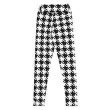 Trendy Training: Women's Houndstooth Yoga Leggings Athleisure Exclusive Houndstooth Leggings Womens